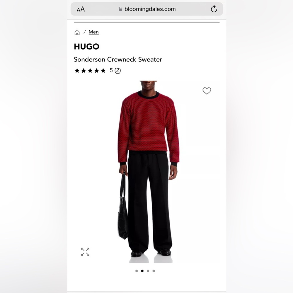 HUGO Sonderson Crewneck Sweater